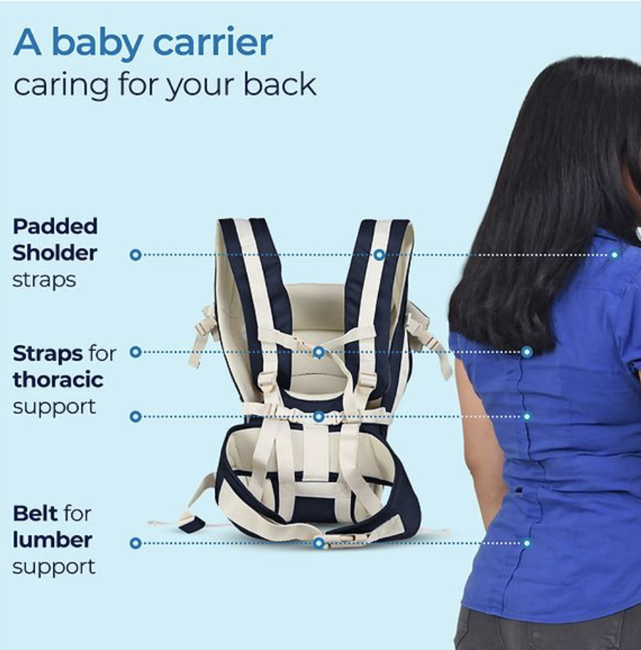 Thrifted LuvLap Elegant Baby Carrier in excellent condition